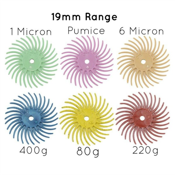 19mm Radial Discs - Grade Range