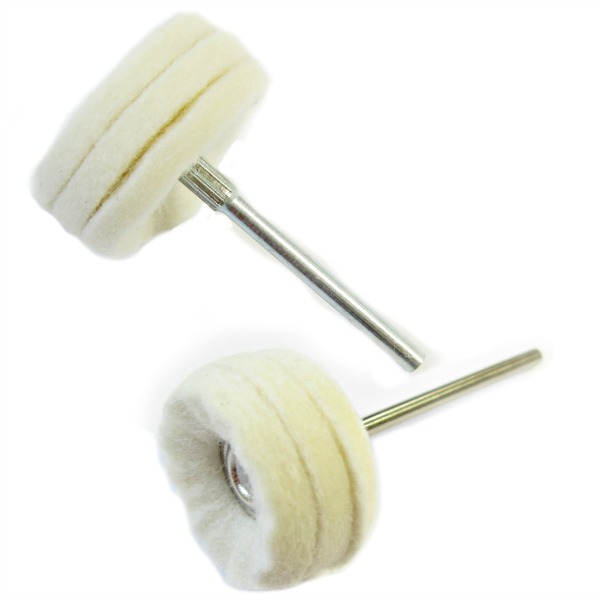 Mounted Soft 3Lap Felt Wheels for Final Finishing