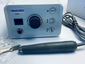 Maxforce Micromotor B150 with 3mm collet and foot pedal.