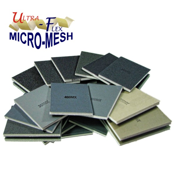 Finishing Material: Micro Mesh 2x2 foam pads
