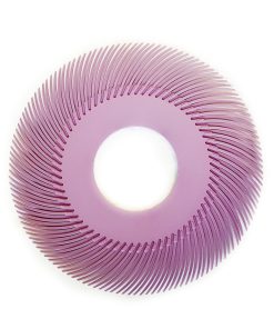 radial bristle discs