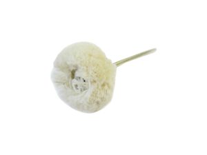 Pendant Wool Mop - Mounted Cotton Yarn on a 2.35mm Spindle
