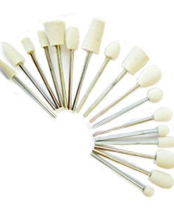 RODA Felt - Mounted Dental Felts - Shaped Felts on a 2.35mm (3/32'') Spindle
