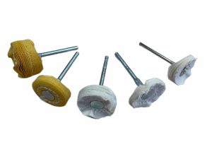 RODA Mops | Mounted Mini Polishing Mops - For Precision Metal Finishing