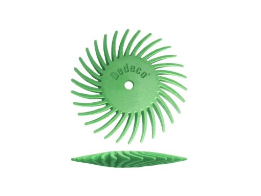 7/8″ (22mm) Dedeco Sunburst TC Radial Bristle Discs – Knife-Edge - view 11