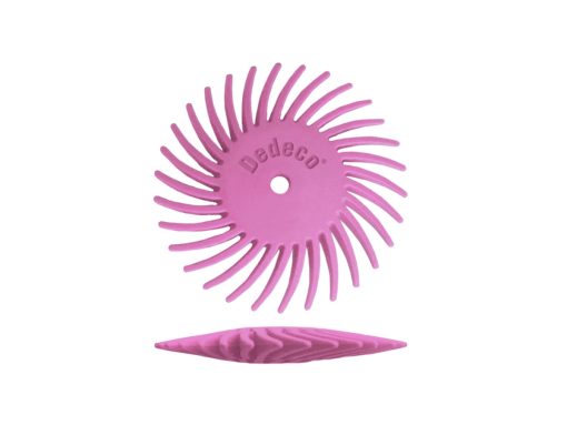 7/8″ (22mm) Dedeco Sunburst TC Radial Bristle Discs – Knife-Edge - view 9