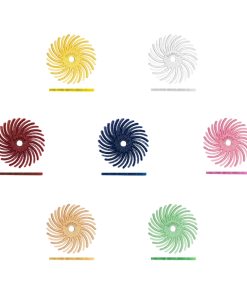 Dedeco Sunburst 5/8" TC Radial Bristle Discs (Precision Detail Range)