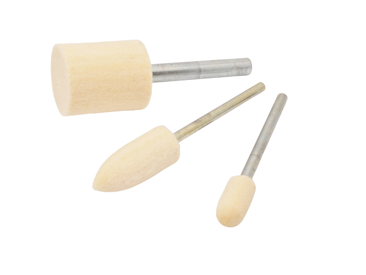 RODA Felt | Mounted Felt Bobs for Polishing & Finishing
