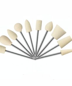 RODA Felt - Mounted Dental Felts - Shaped Felts on a 2.35mm (3/32'') Spindle